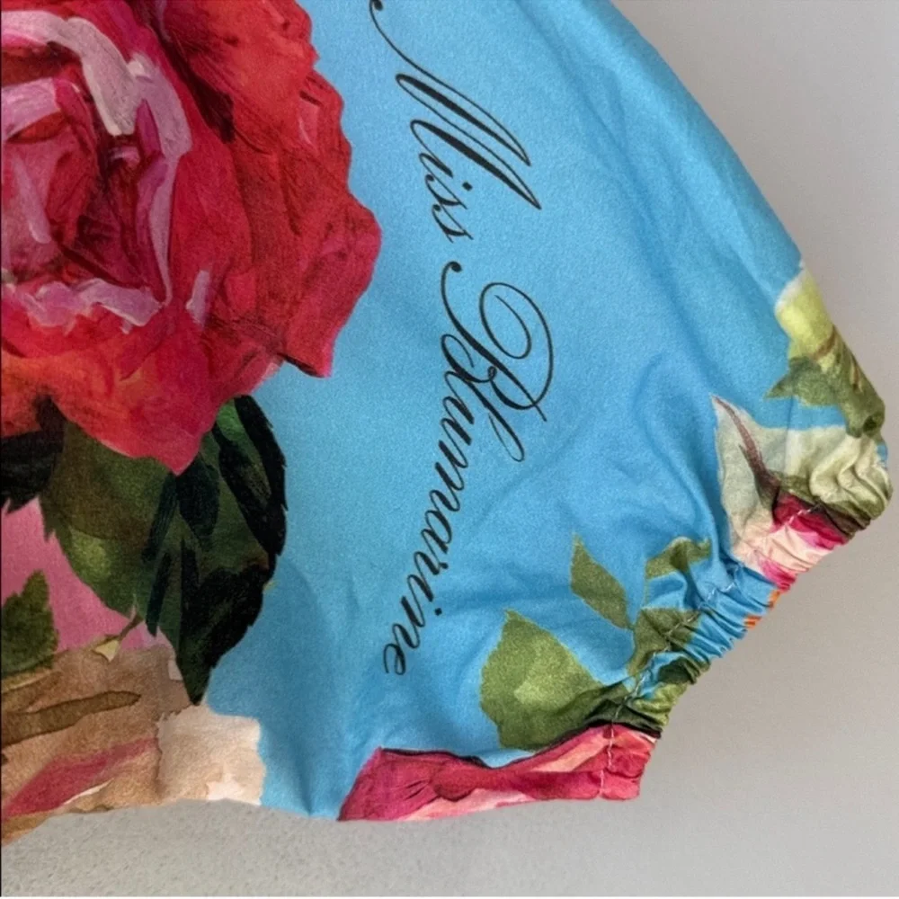 Miss Blumarine Floral Dress